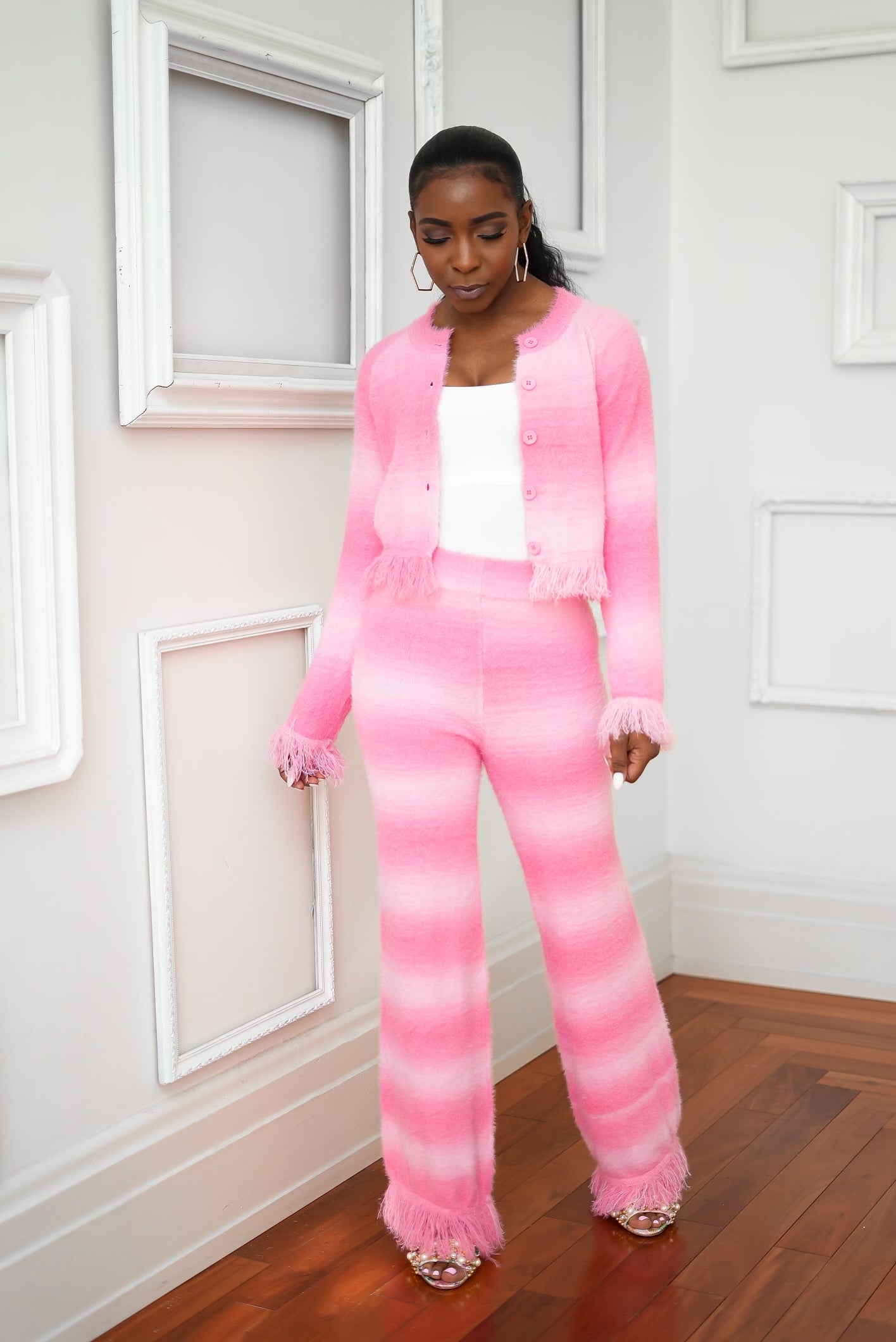 Gasp| Crush Knit Set