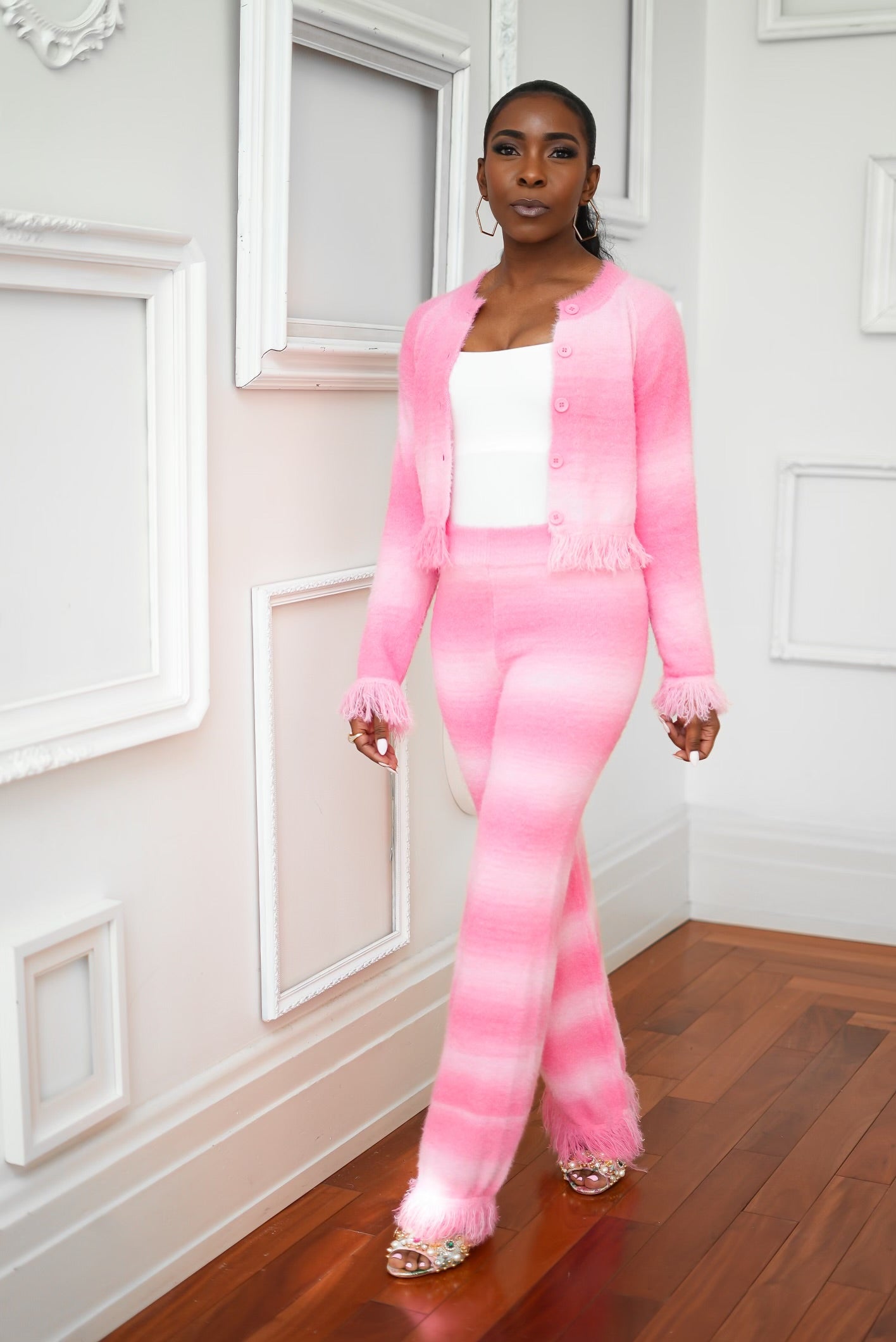 Gasp| Crush Knit Set