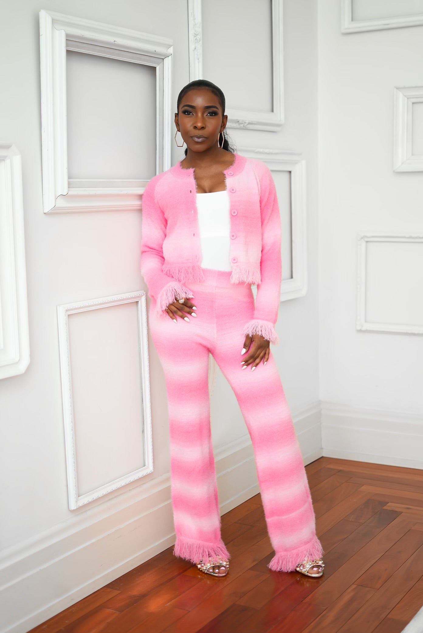 Gasp| Crush Knit Set