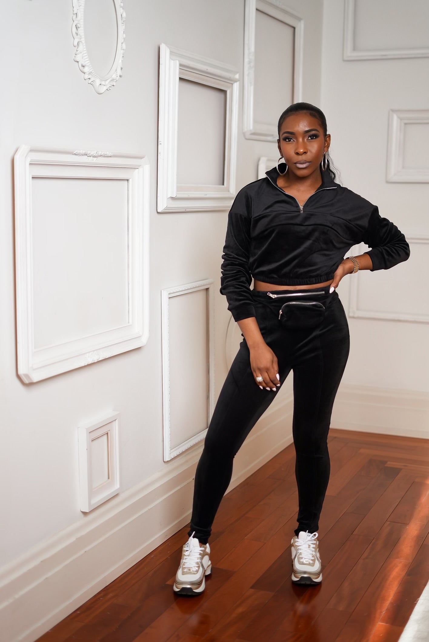 Gasp| Velour Lounge Set