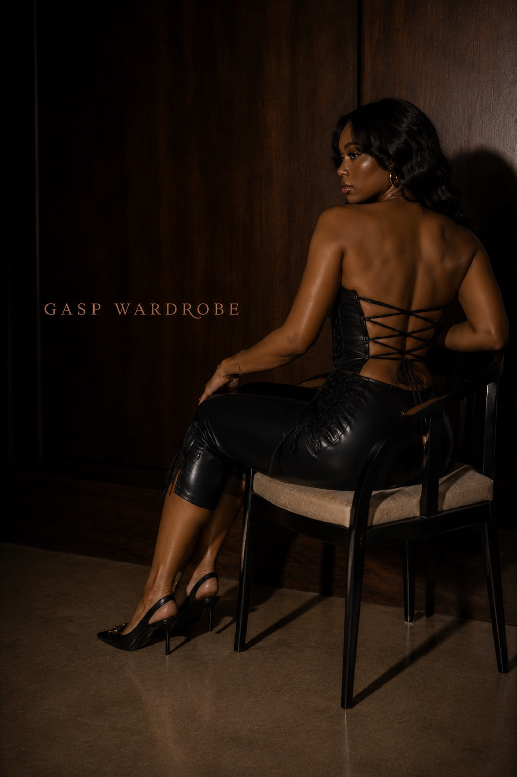 Gasp Edgy Chic Leather Set