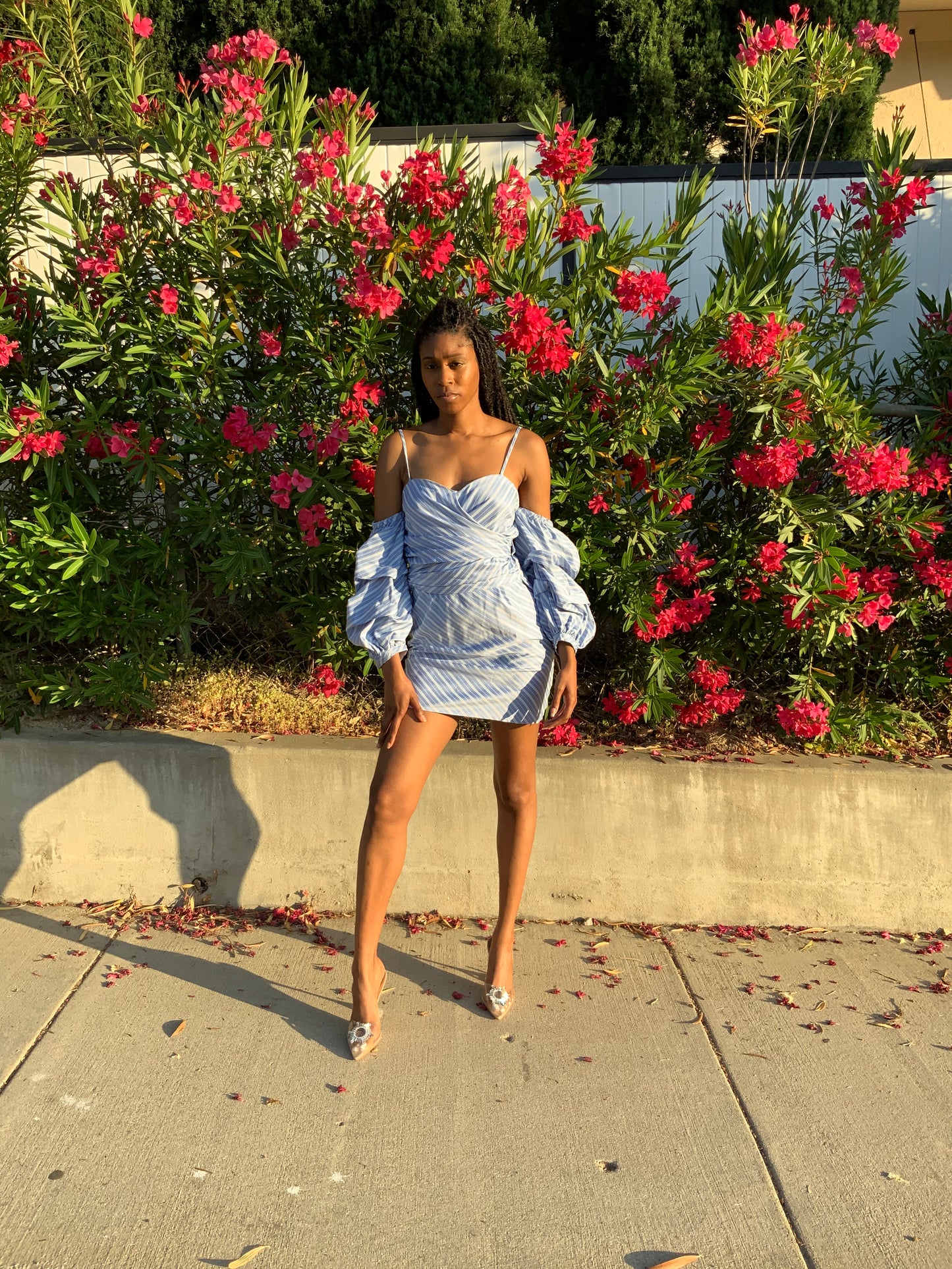 Harlow| Bare Shoulder Dress