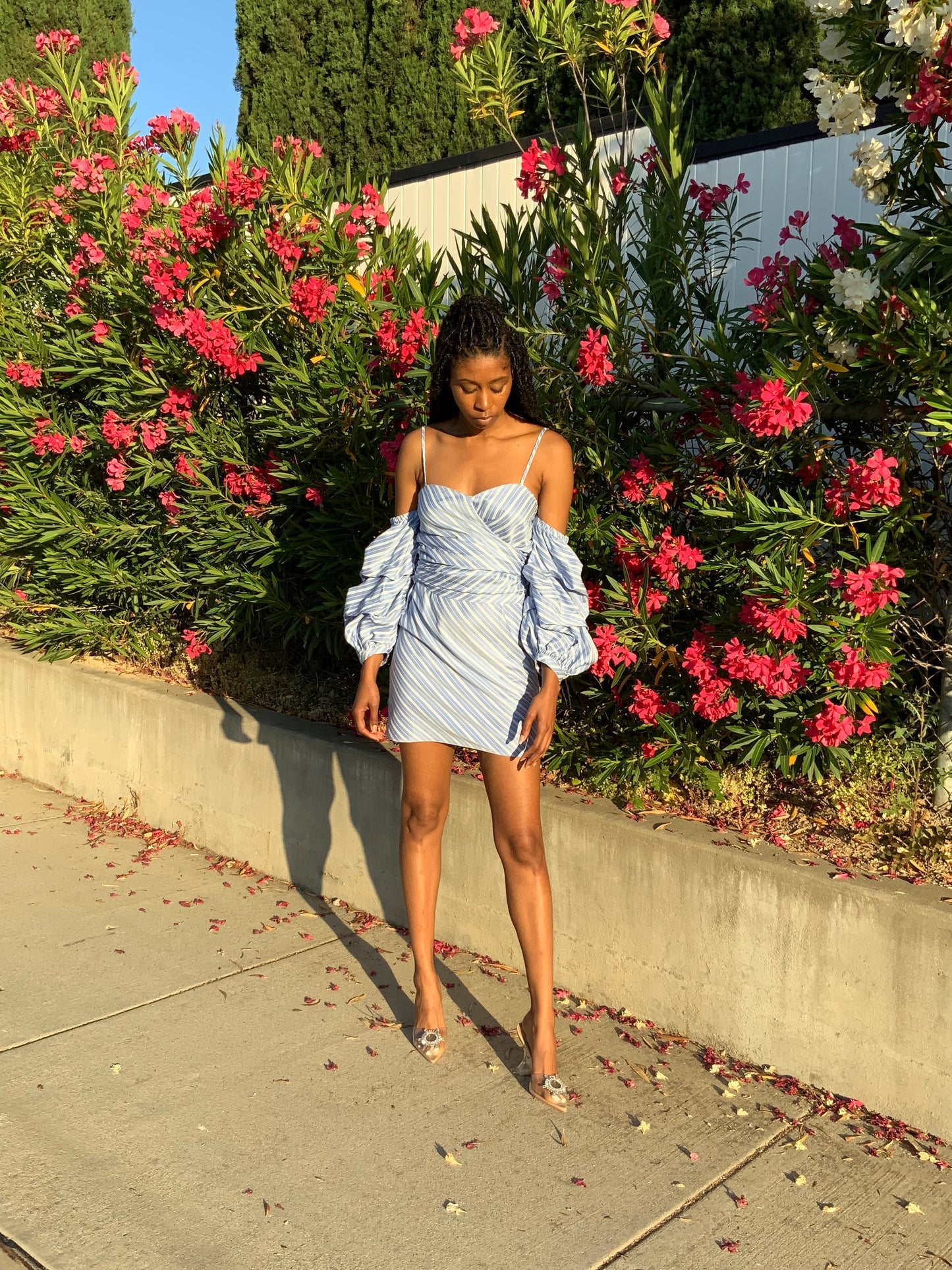 Harlow| Bare Shoulder Dress