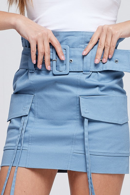 Breeze| Cargo Skirt