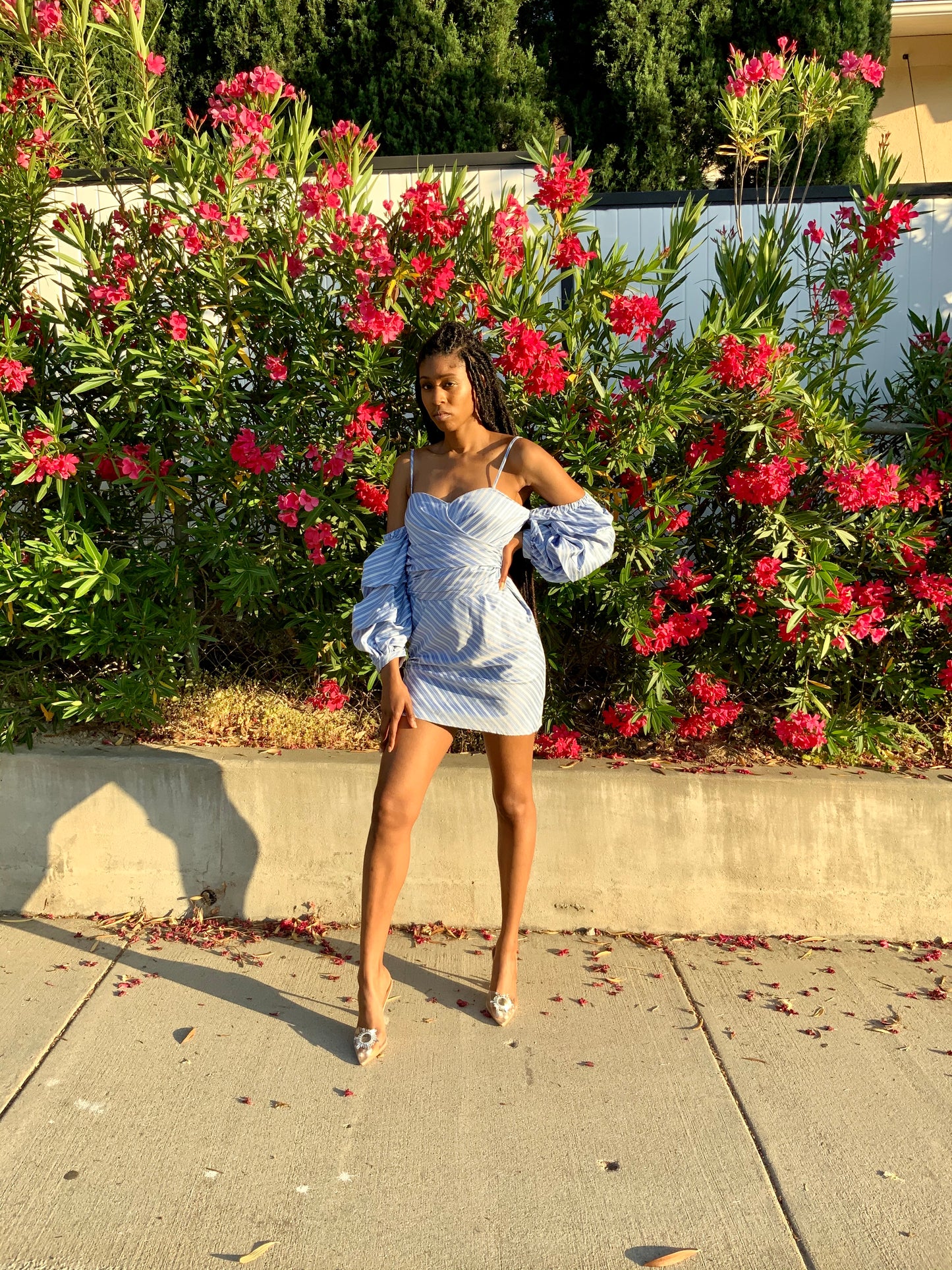 Harlow| Bare Shoulder Dress