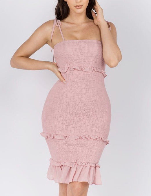 Maria| Smocking Dress