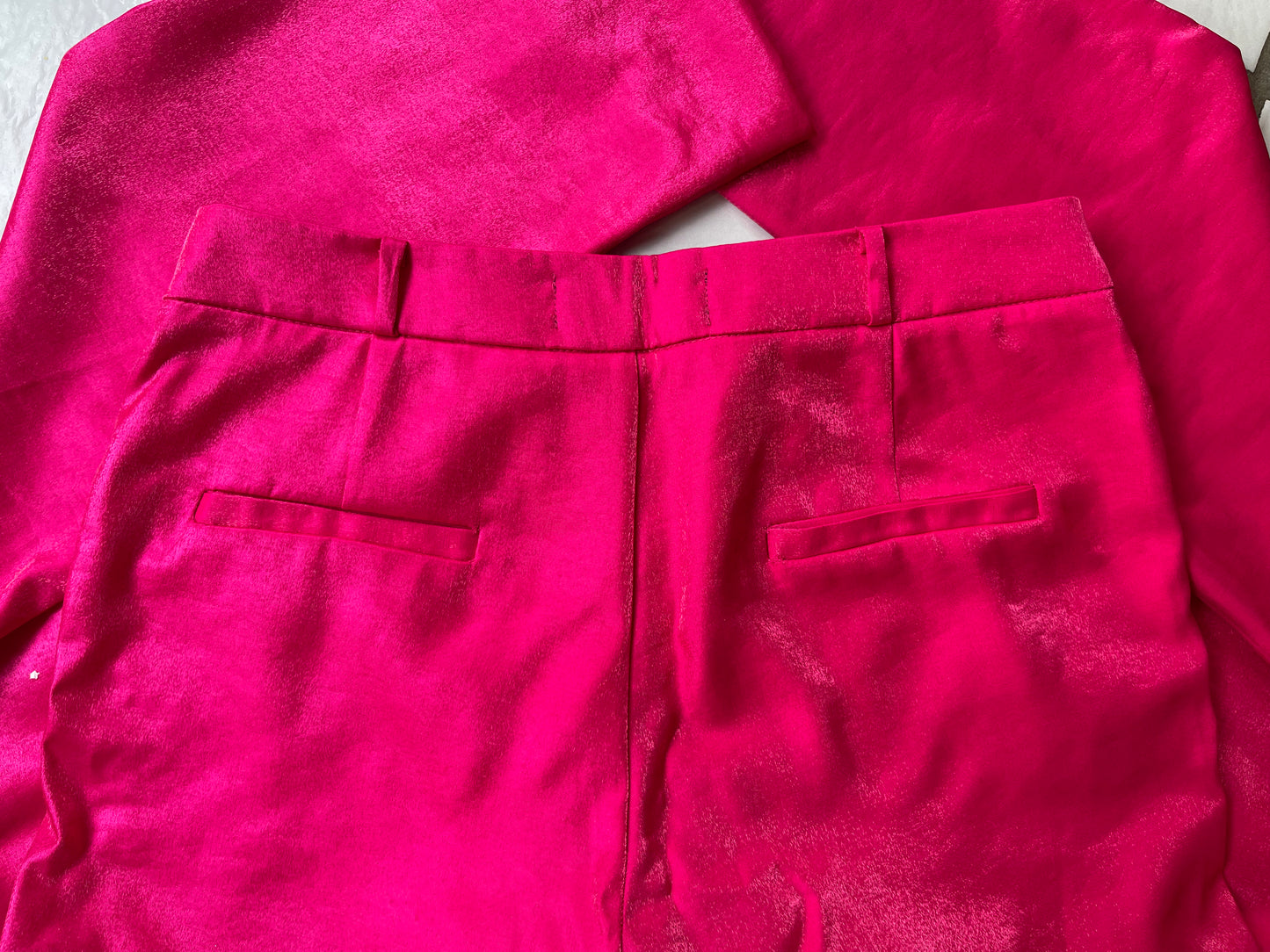 The Luxe| Straight Leg Pink Pant