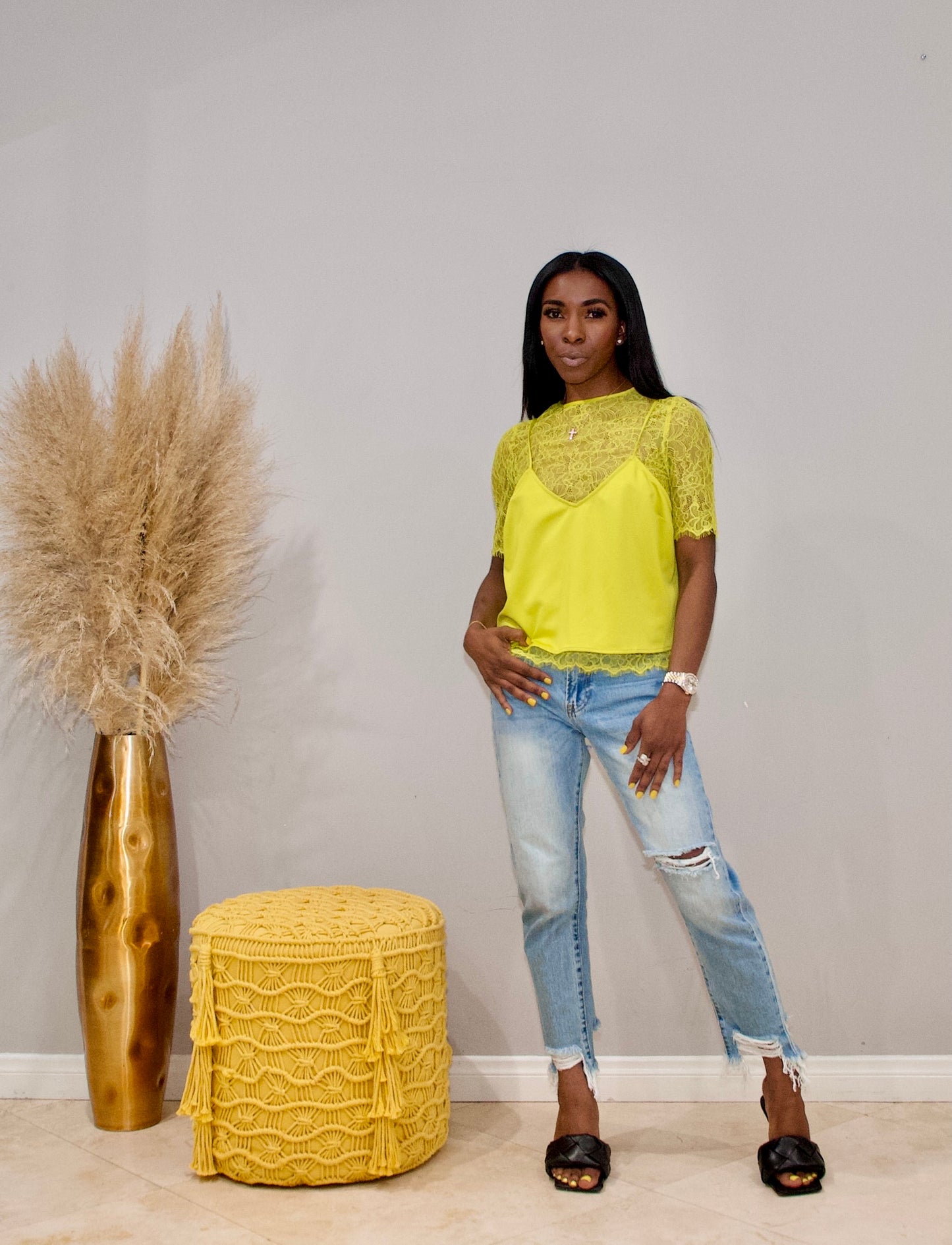 On The Rise| High Waist Tapered Denim