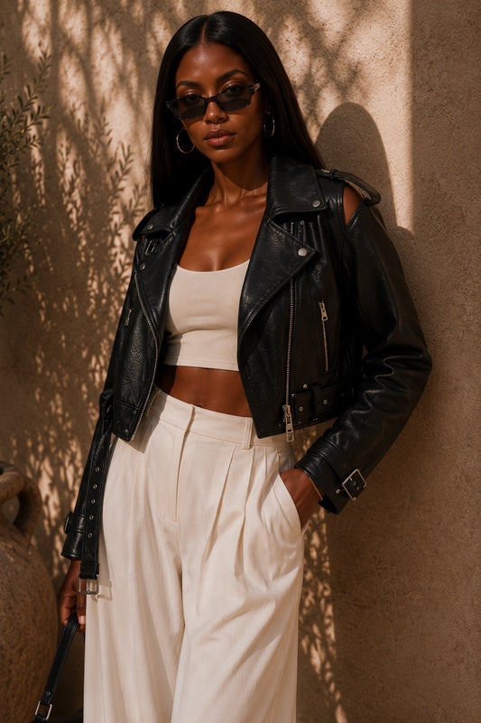 Gasp| Cut Out Rebel Moto Jacket