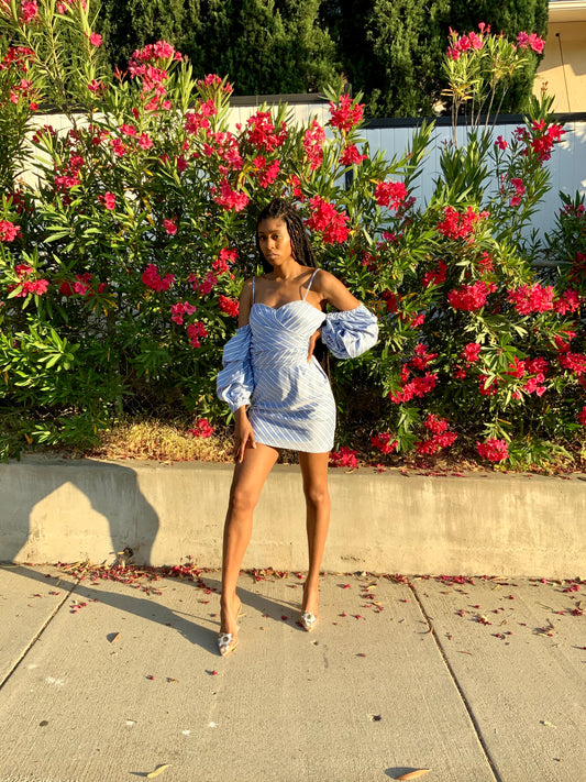 Harlow| Bare Shoulder Dress