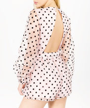 Load image into Gallery viewer, Tiffany| Polkadot Romper
