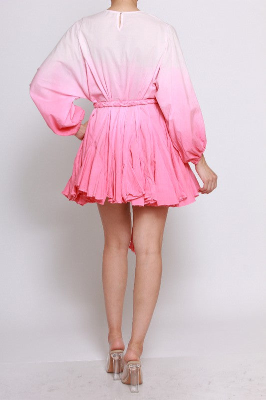 Flamingo| Flare Mini Dress