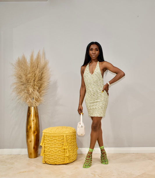 Limelight| Halter Mini Dress