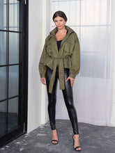 Load image into Gallery viewer, Holly| Belted Anorak Jacket
