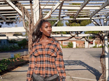 Load image into Gallery viewer, Kiah| Fitted Waist Flannel
