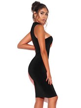 Load image into Gallery viewer, Melanie| Asymmetric Cutout Dress
